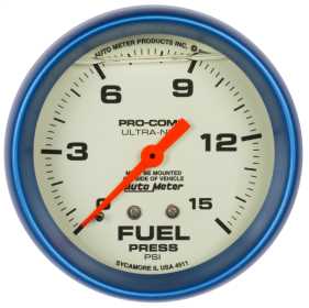 Ultra-Nite™ Mechanical Fuel Pressure Gauge